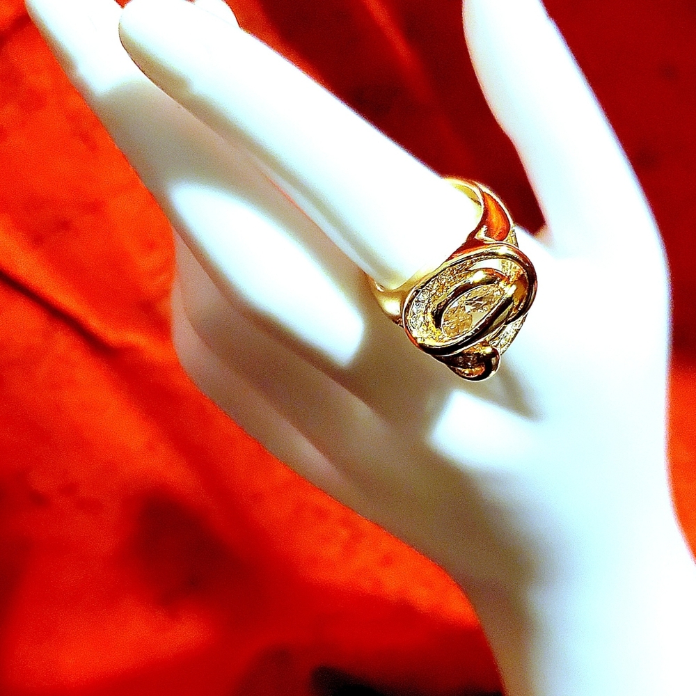 Love Knot Ring Statement Jewelry